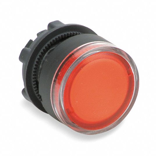 SCHNEIDER ELECTRIC Illuminated Push Button Operator, 22 mm, Momentary