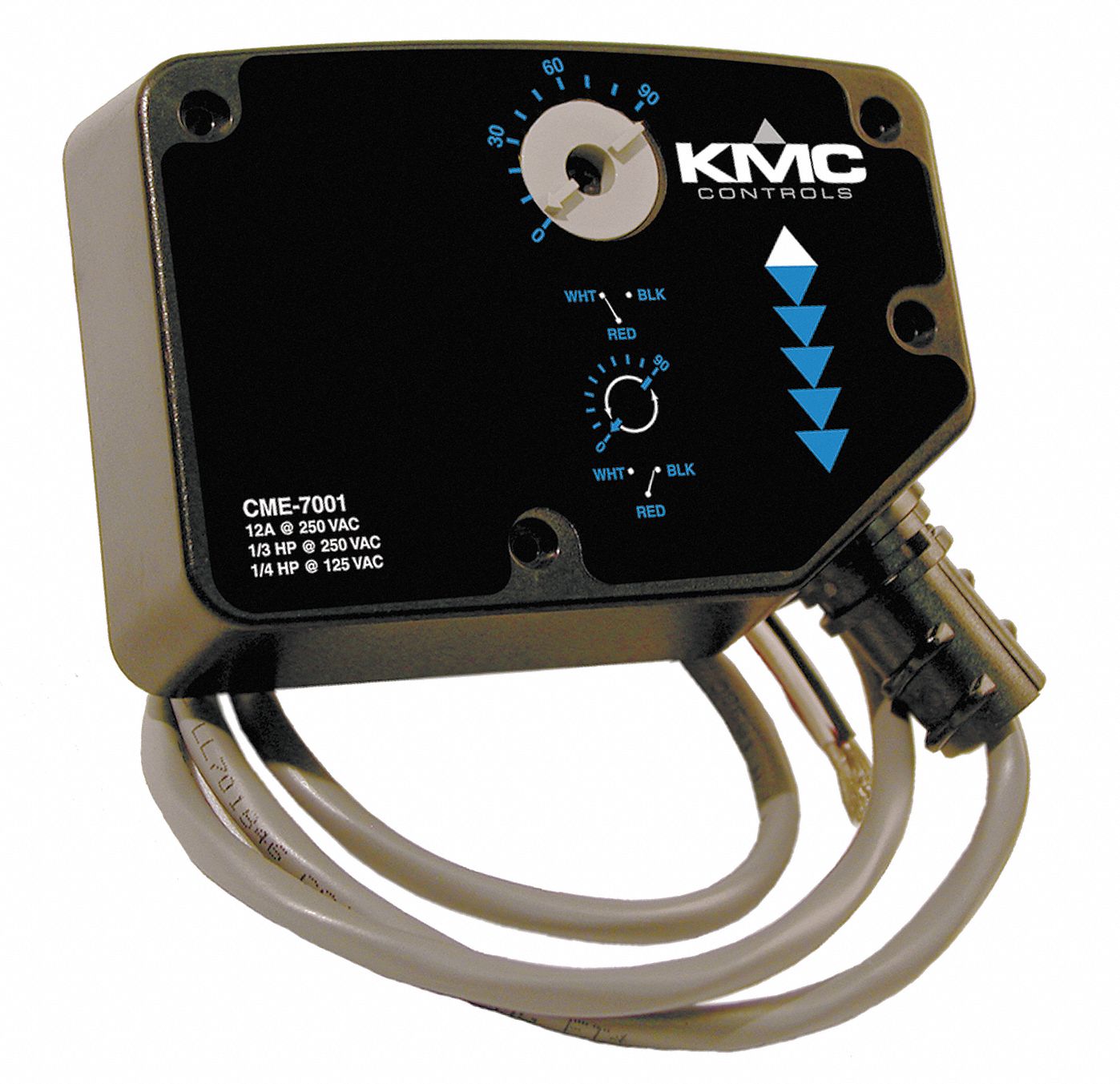 KMC CONTROLS Single Auxiliary Switch, For Use With MEP7000 Series