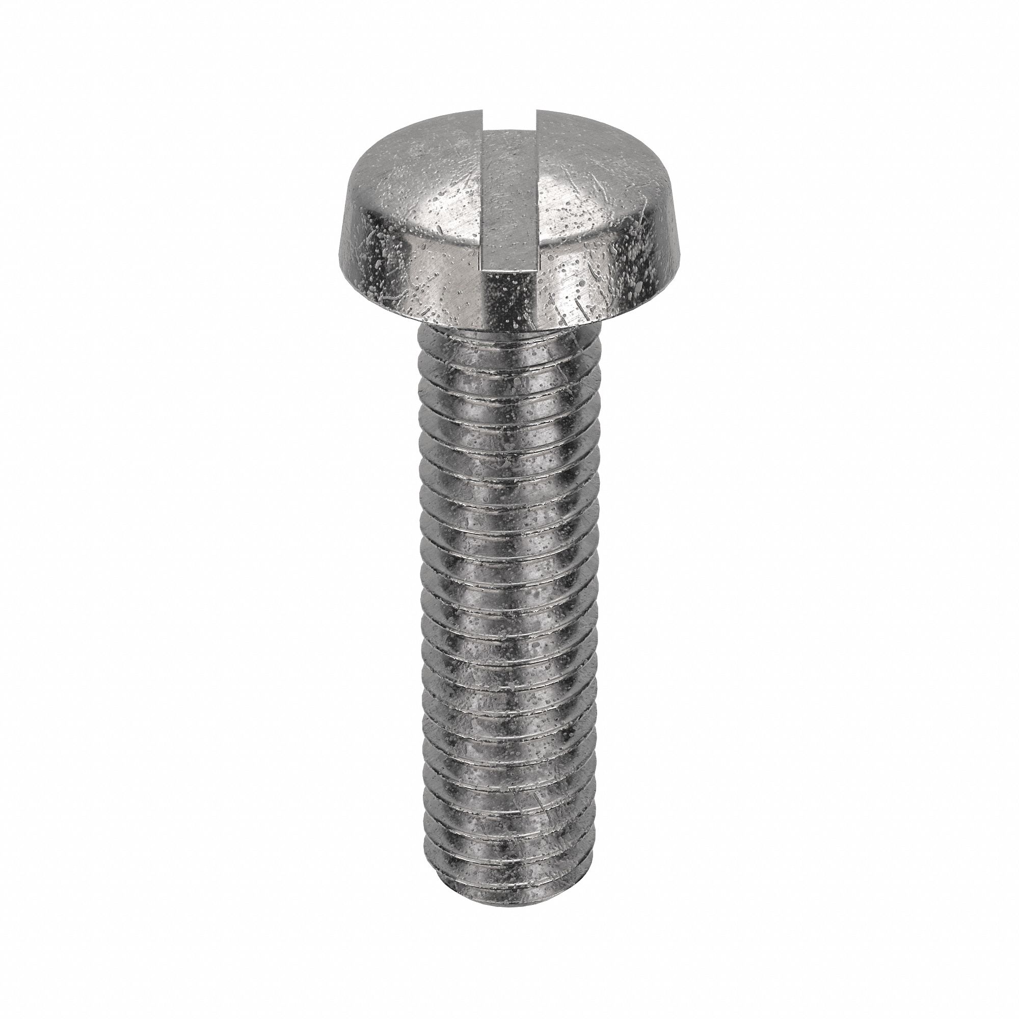 Machine Screw: M3x0.50 Thread Size, 12 mm Lg, 316, Stainless Steel, Plain, Cheese, Slotted, 50 PK