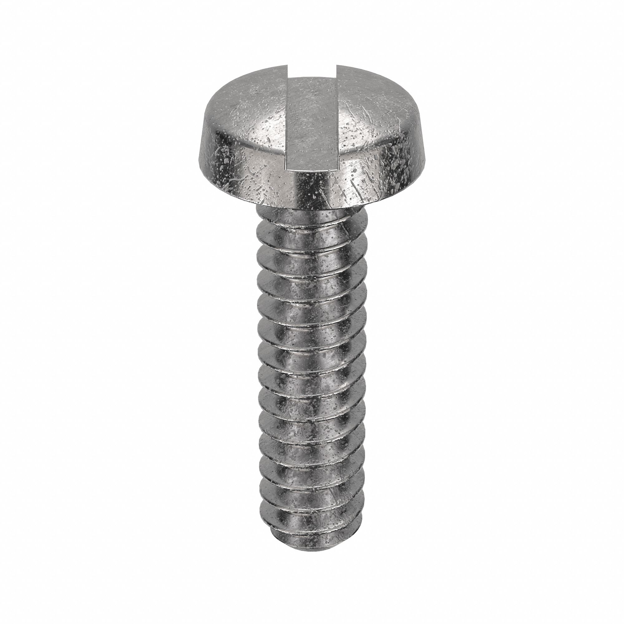 MACHINE SCREW, M1 THREAD, 4MM L, 18-8 SS, PLAIN FINISH, CHEESE, SLOTTED, METRIC, 10 PK