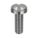 MACHINE SCREW, M2 THREAD, 6MM L, 18-8 SS, PLAIN FINISH, CHEESE, SLOTTED, METRIC, 100 PK