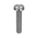 MACHINE SCREW, M2 THREAD, 10MM L, 18-8 STAINLESS STEEL, PLAIN FINISH, CHEESE, SLOTTED, 100 PK