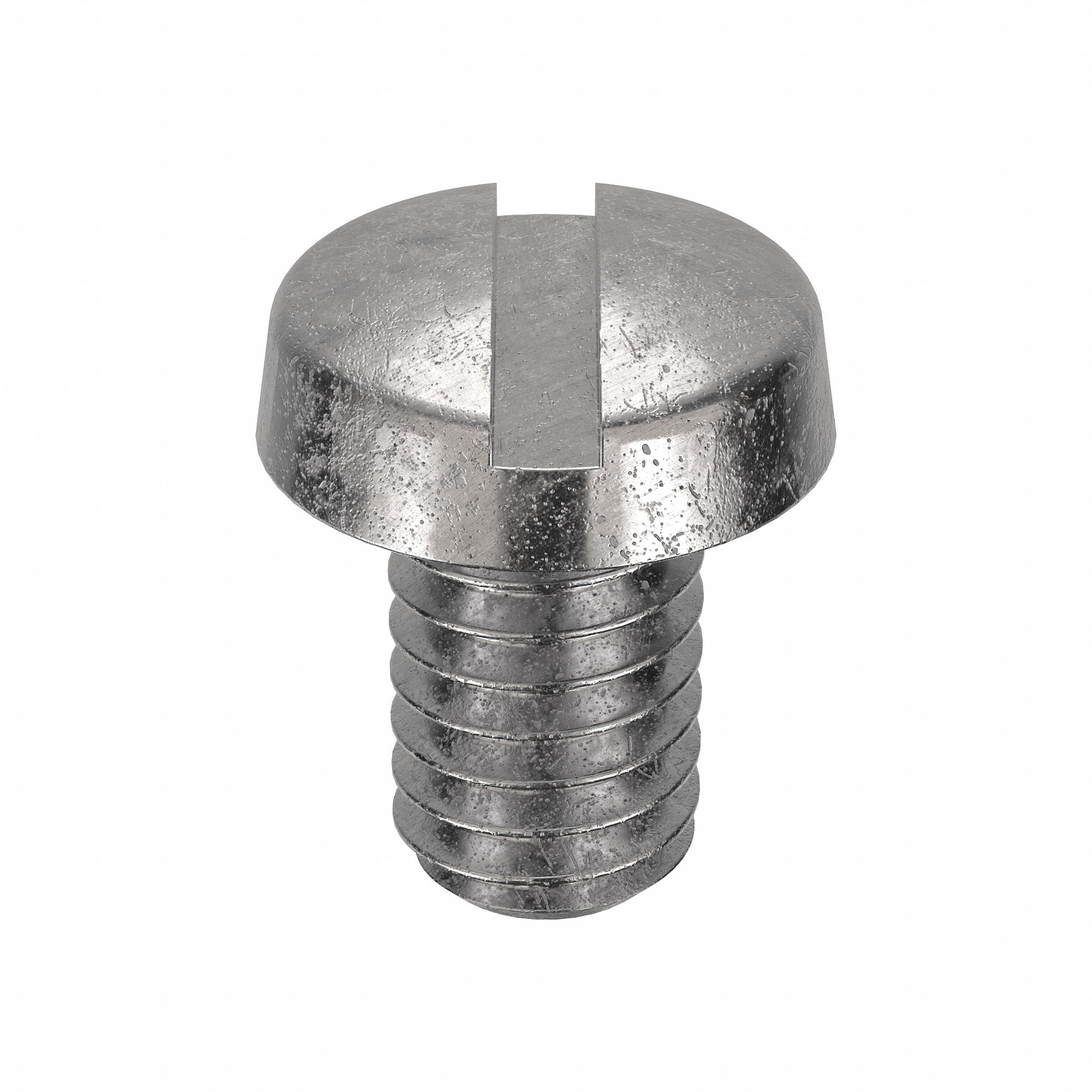 MACHINE SCREW, M2 THREAD, 4MM L, 18-8 SS, PLAIN FINISH, CHEESE, SLOTTED, METRIC, 100 PK