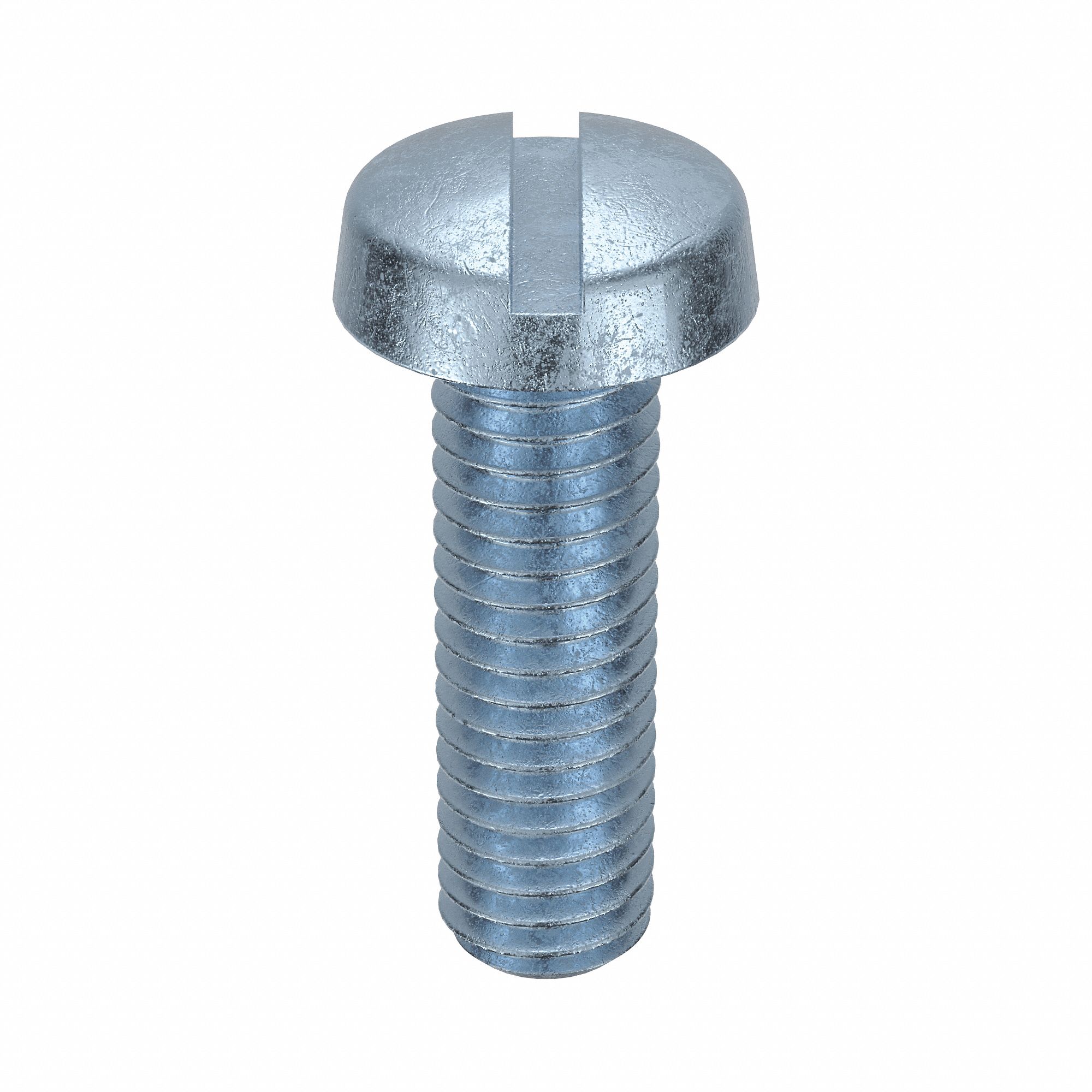 Machine Screw: M3x0.50 Thread Size, 10 mm Lg, Class 4.8, Steel, Zinc-Plated, Cheese, Slotted, 100 PK