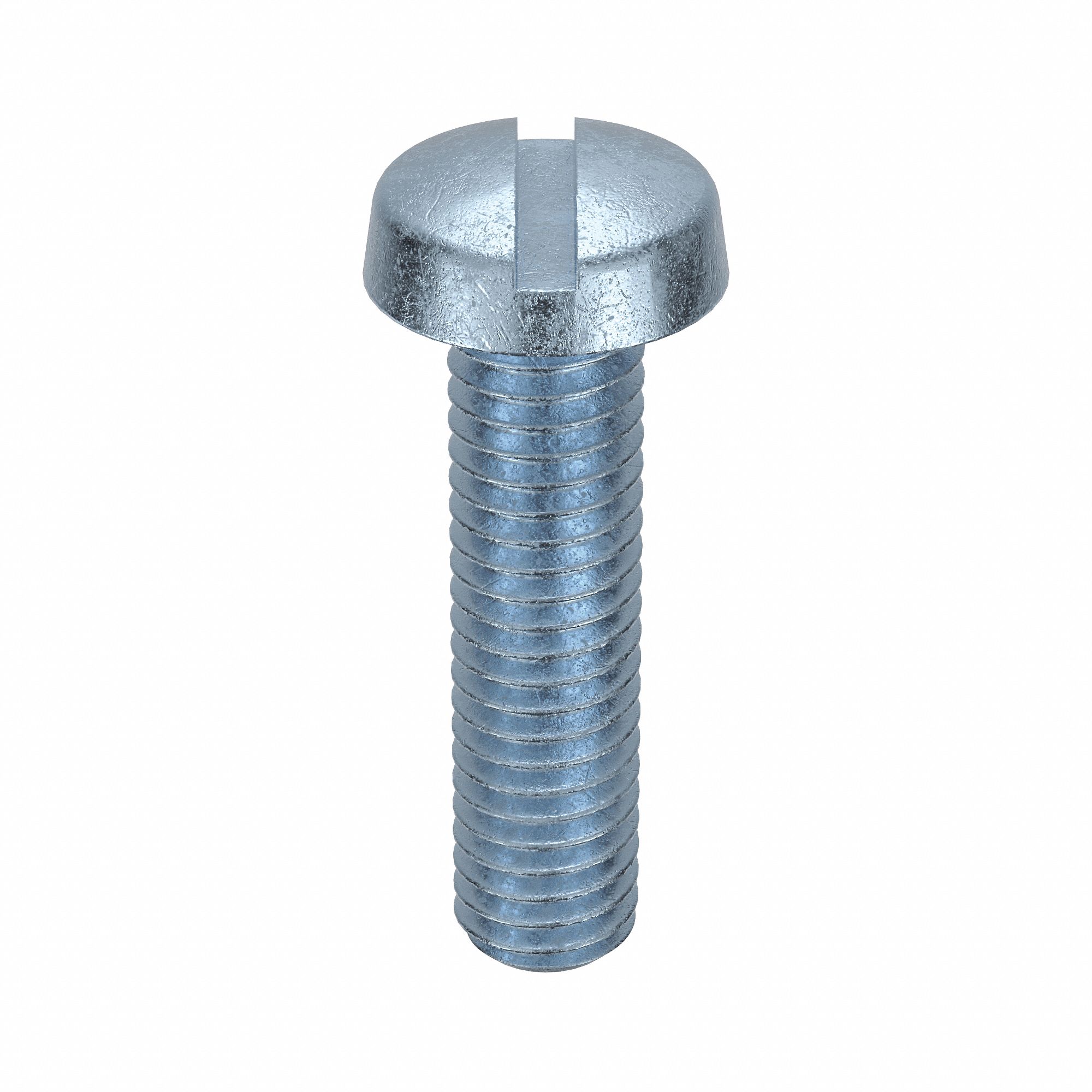 Machine Screw: M3x0.50 Thread Size, 12 mm Lg, Class 4.8, Steel, Zinc-Plated, Cheese, Slotted, 100 PK
