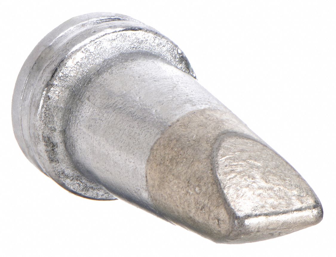 Soldering Tip: LT Series, Chisel, 3.2 mm W, 13 mm Lg