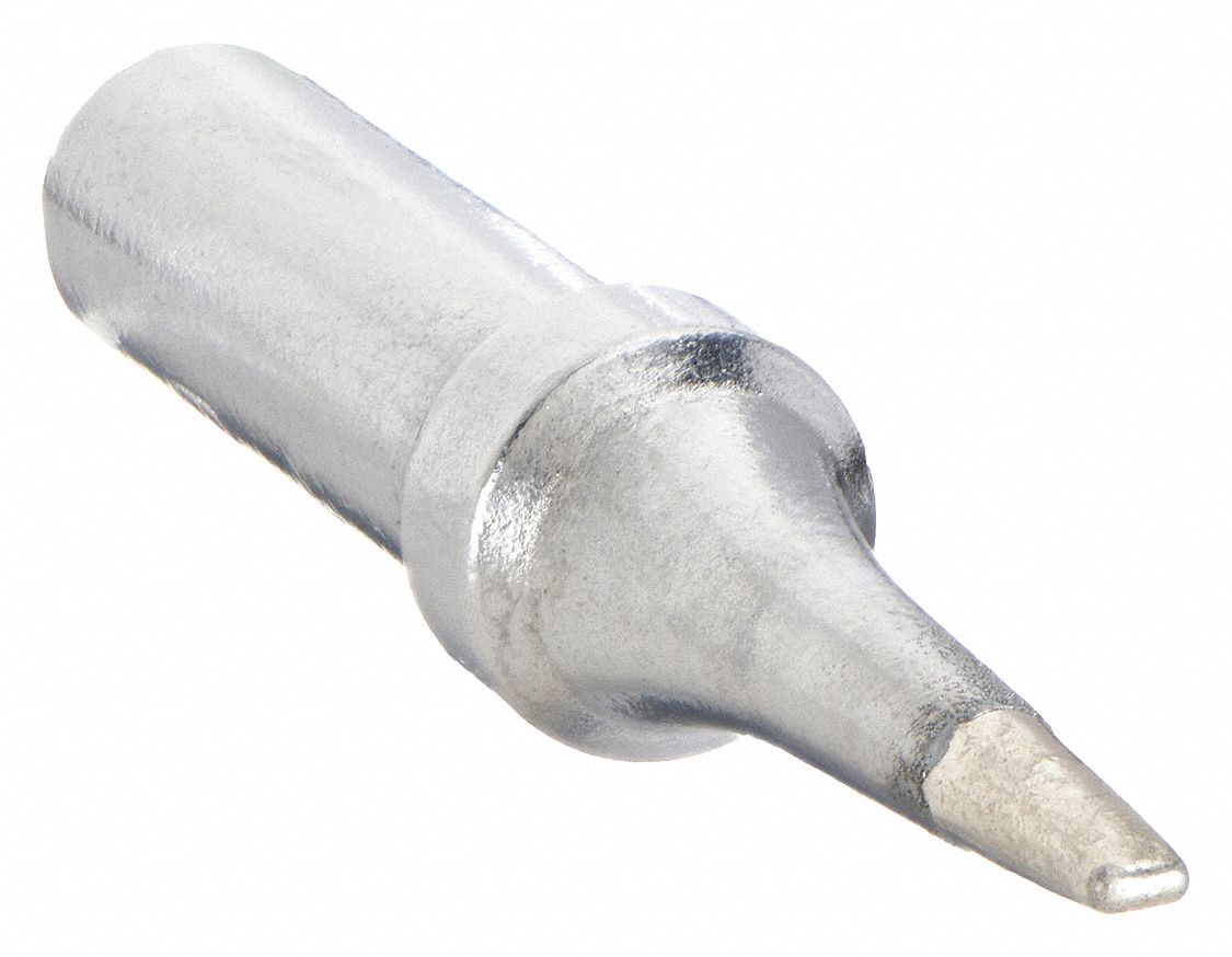 Soldering Tip: ET Series, Chisel, 1.6 mm W, 34.5 mm Lg