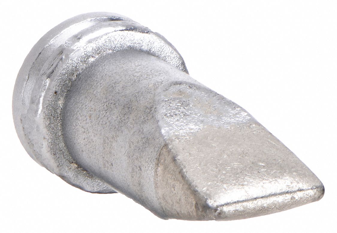 Soldering Tip: LT Series, Chisel, 4.6 mm W, 13 mm Lg