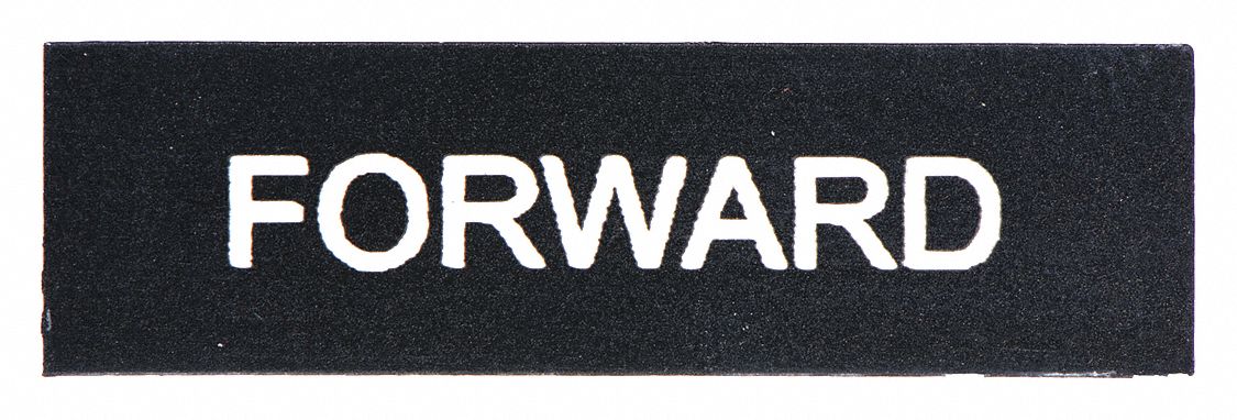 LegendPlate, Forward, White, Rectangular