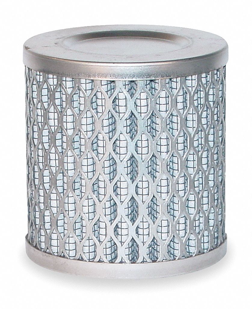 Filter Element: Polyester, 2.68 in Overall Ht, 1 1/2 in Inside Dia, 2 1/2 in Outside Dia