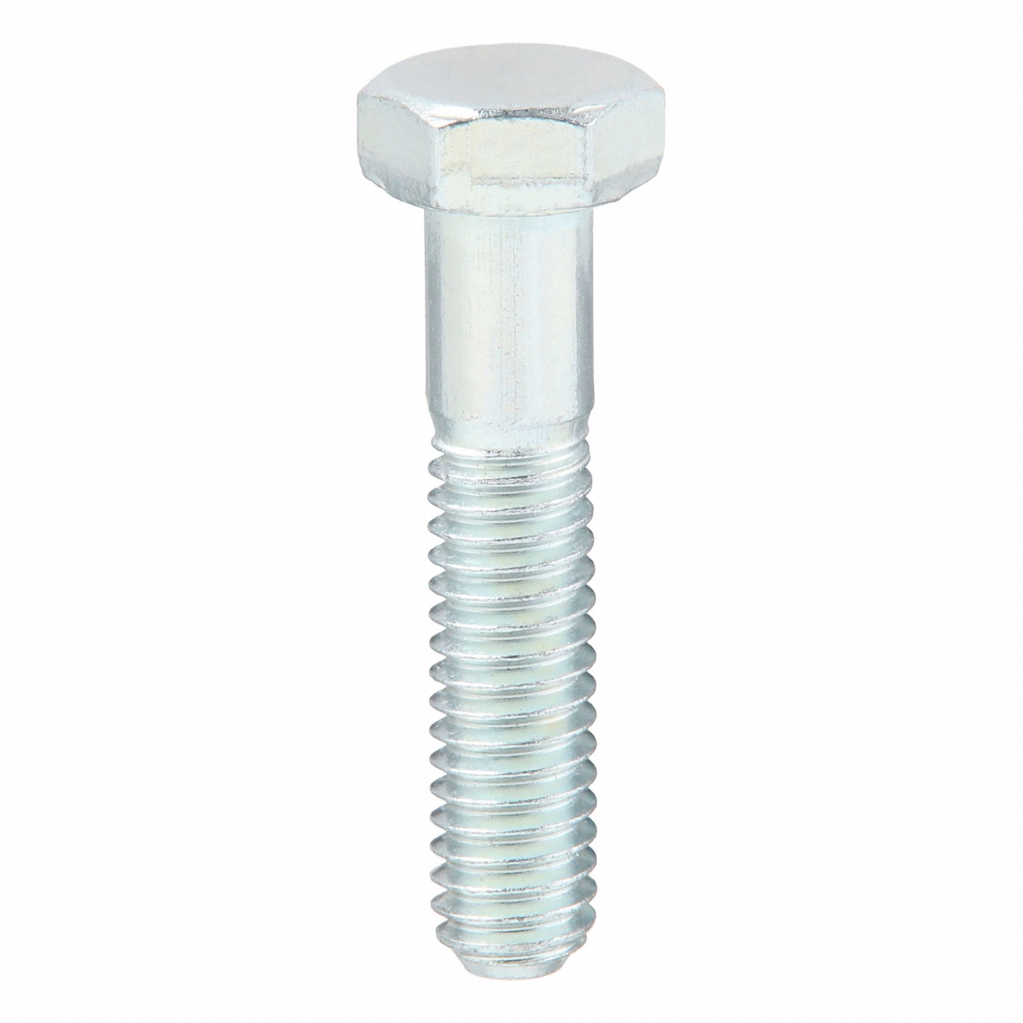 Hex Head Cap Screw: Steel, Grade 5, Zinc Plated, 5/16"-18, Coarse, 1 1/2 in lg, Made in USA*, 100 PK