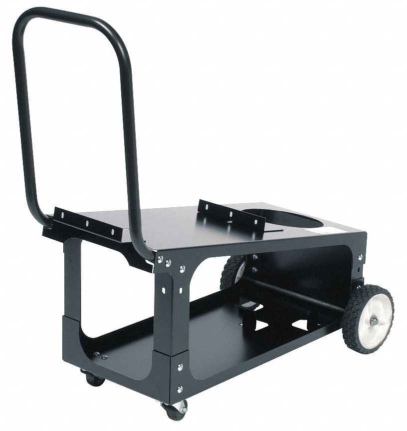 Welding Cart for Welders: For Use With LE31MP, For 7 1/4 in Max Cylinder Dia