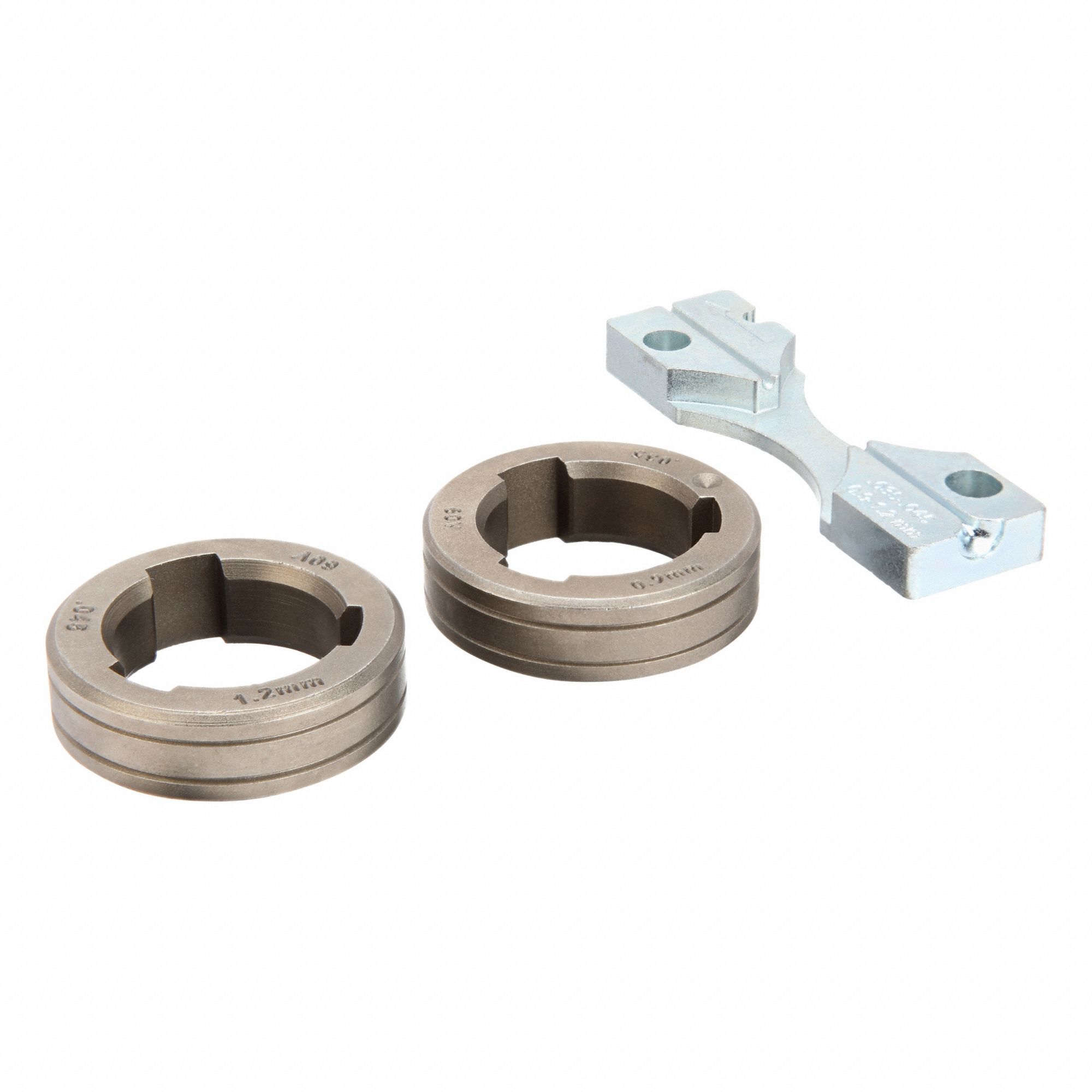 thumbnail image 2 of Lincoln Electric KP1696-1 / M27812 Drive Roll Kit – .035/.045in Solid Wire – For Power MIG 216, 255XT, Etc. 2 of 5