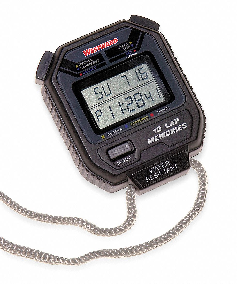 6JG70 - Digital Stopwatch Multiline LCD