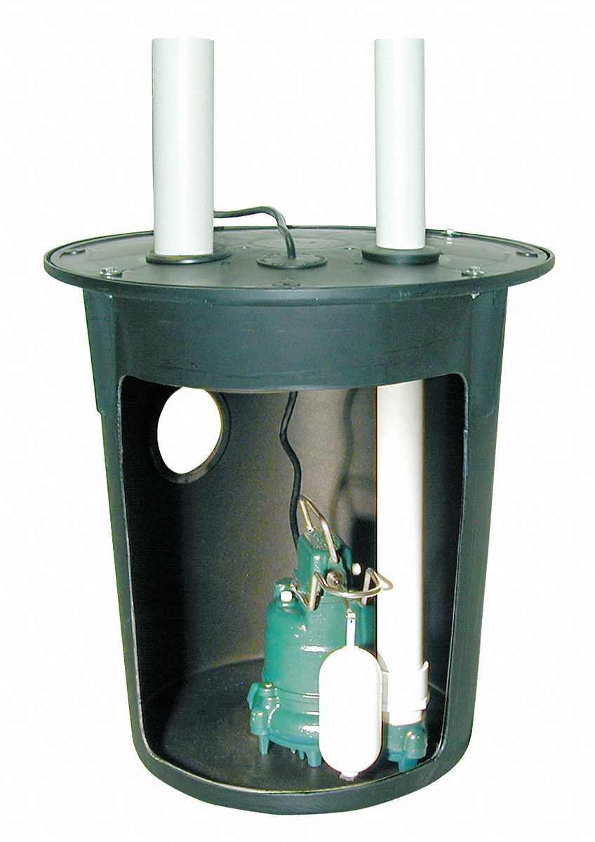 SUMP PUMP SYSTEM,3/10HP,VERTICAL SW