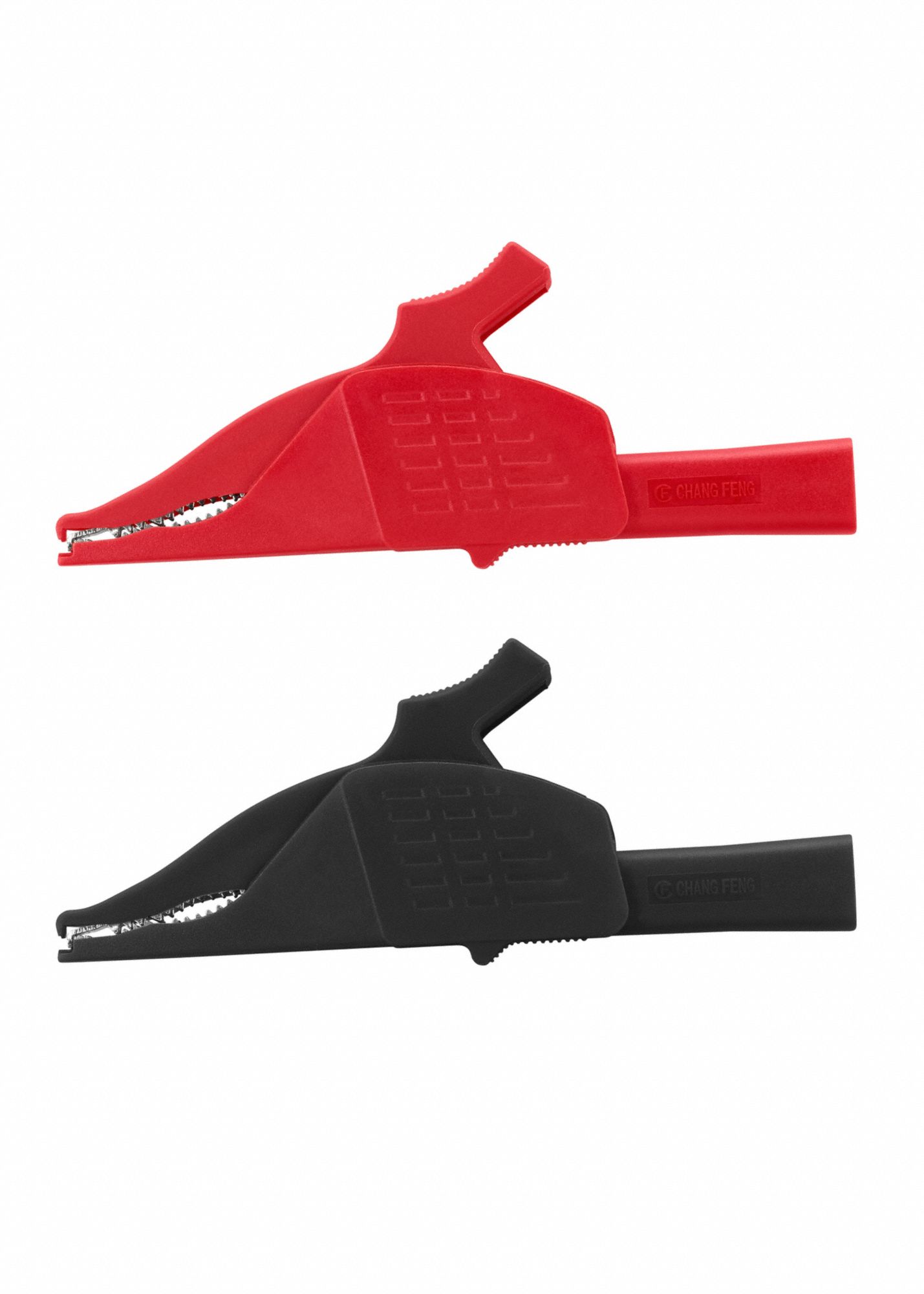 ALLIGATOR CLIP, CAT III 1000V/CAT IV 600V, 1,000V AC/V DC, BLACK/RED, 1,000V AC/V DC, 1 PR