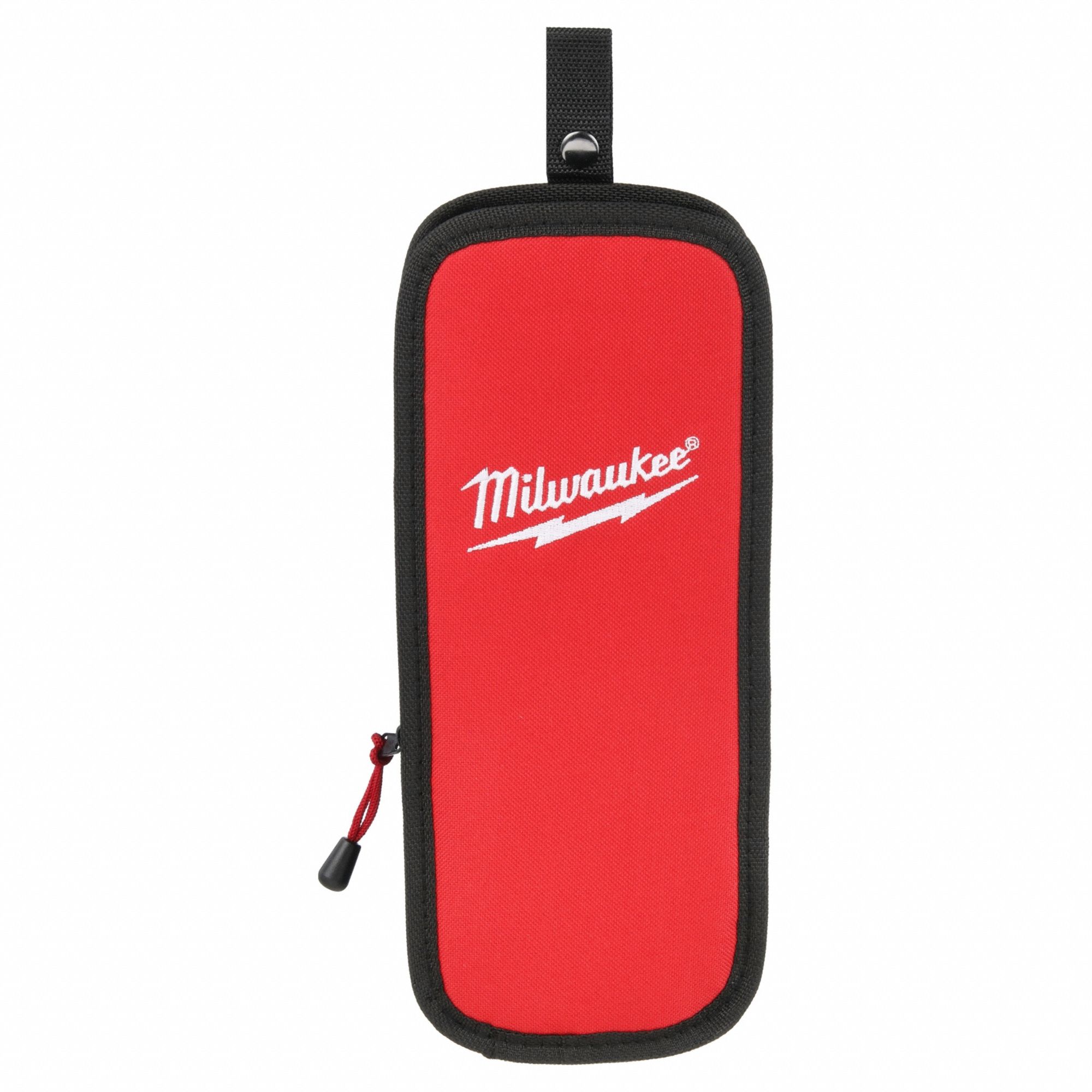 Carrying Case: Holster Carrying Case, 11 in x 4 in x 5 1/8 in, Nylon, Black/Red