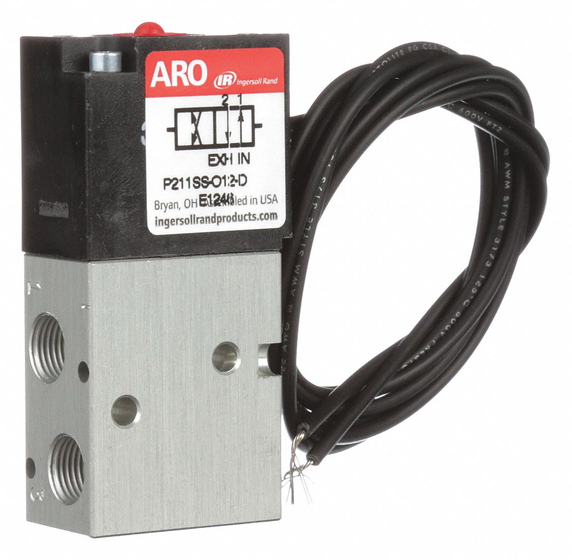 SOLENOID AIR CONTROL,1/8",12VDC