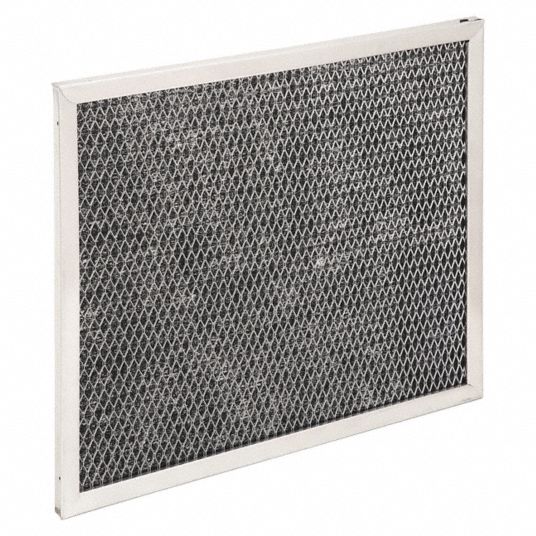 AIR HANDLER, 9x12x1 Nominal Filter Size, Aluminum, Range Hood