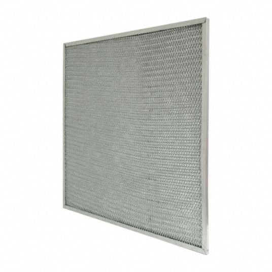 AIR HANDLER Range Hood Filter 8x10x1 Nominal Filter Size, Aluminum