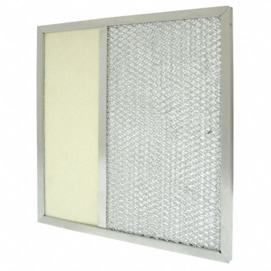 AIR HANDLER Range Hood Filter 12x12x1 Nominal Filter Size, Aluminum