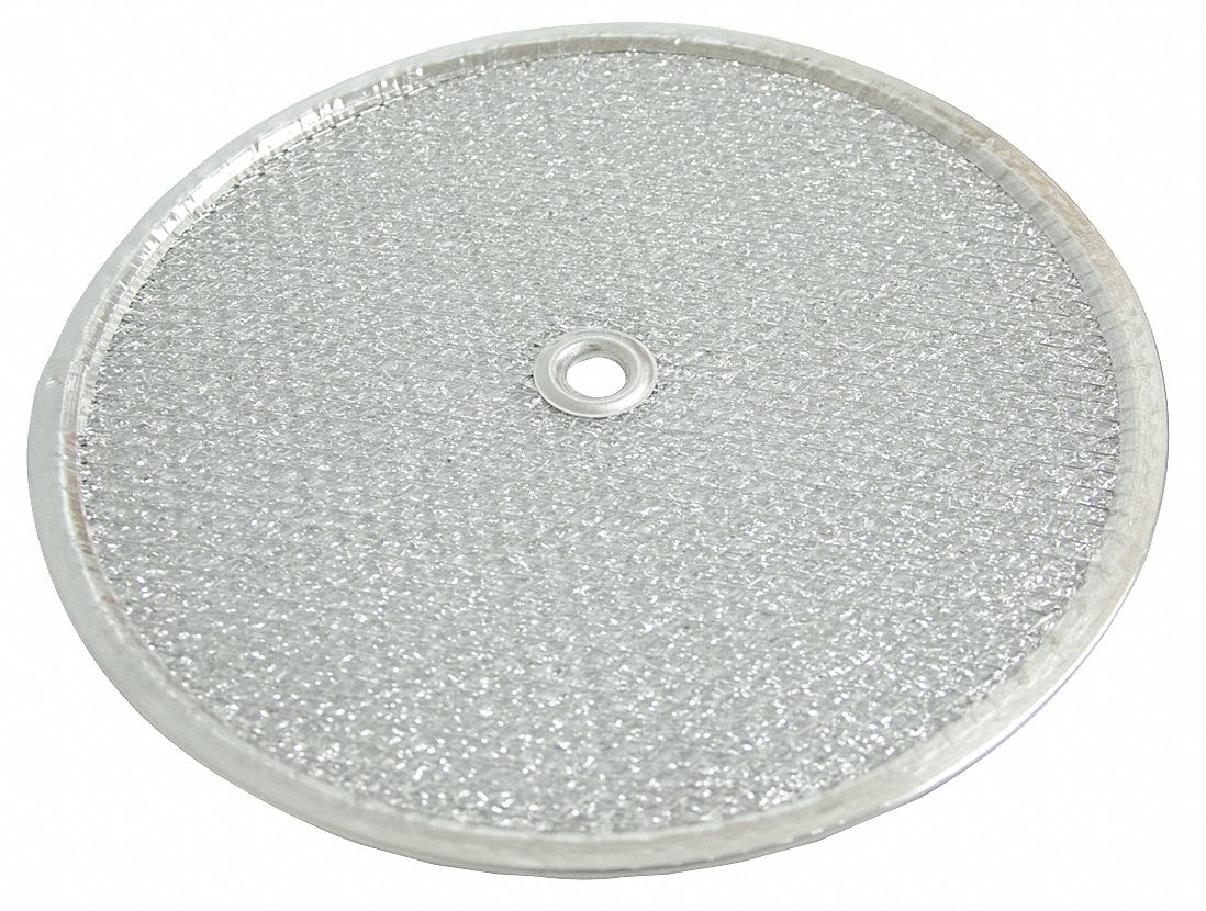Range Hood Filter: 10 in x 10 in x 1 in, Aluminum, Mesh