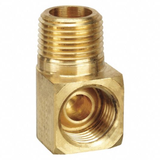 For 5/8 in Tube OD, 1/2 in Pipe Size, Brass Flare Fittings