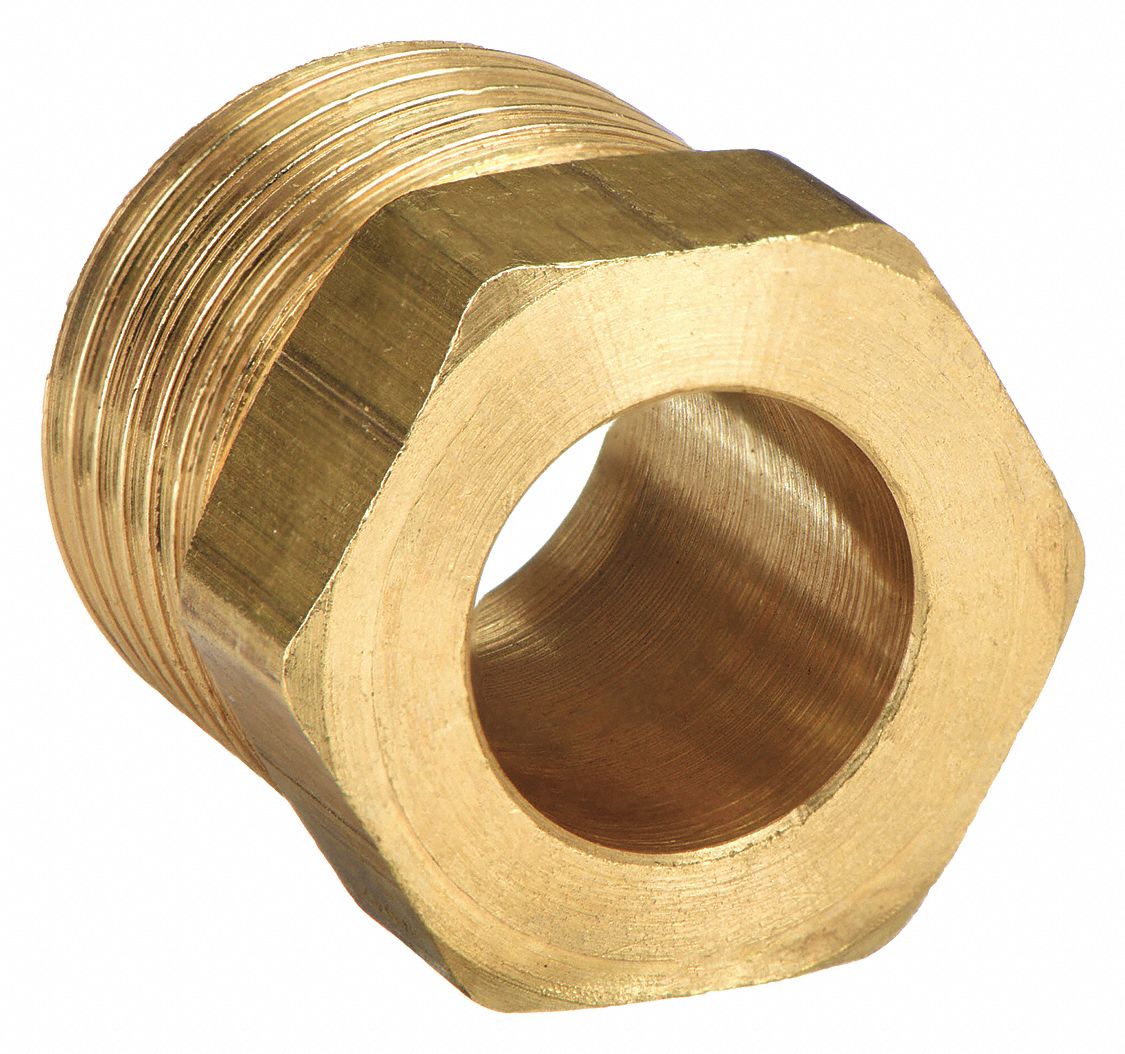 Proplus Part # 41S-8 - Proplus 1/2 In. Brass Flare Nut - Gas Brass Flare  Fittings - Home Depot Pro
