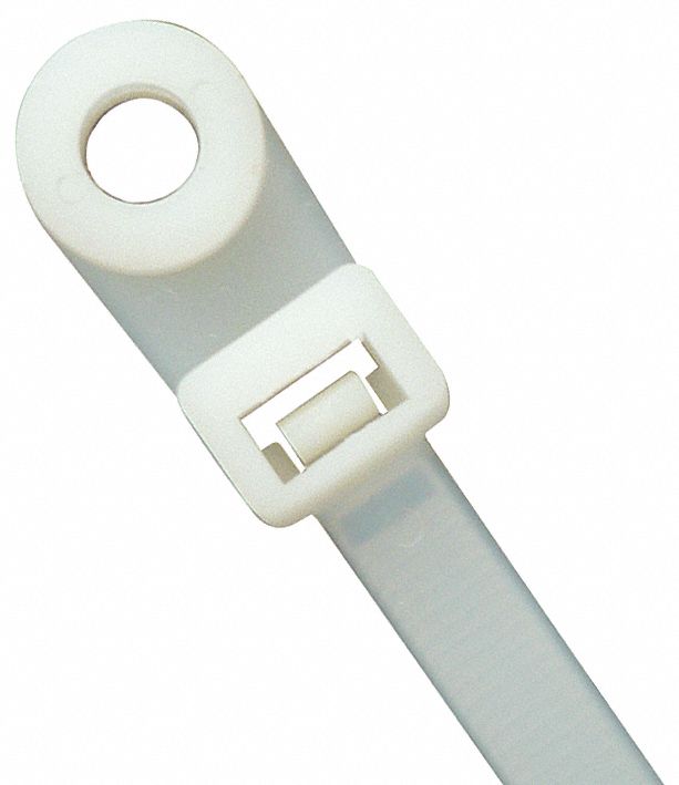 CABLE TIE, 15 IN L, 4 IN MAX BUNDLE, 0.3 IN W, NATURAL, 100 PK