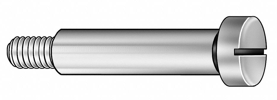 Precision Shoulder Screw 18-8 Stainless Steel Thread Size M8-1.25 FastenerParts 