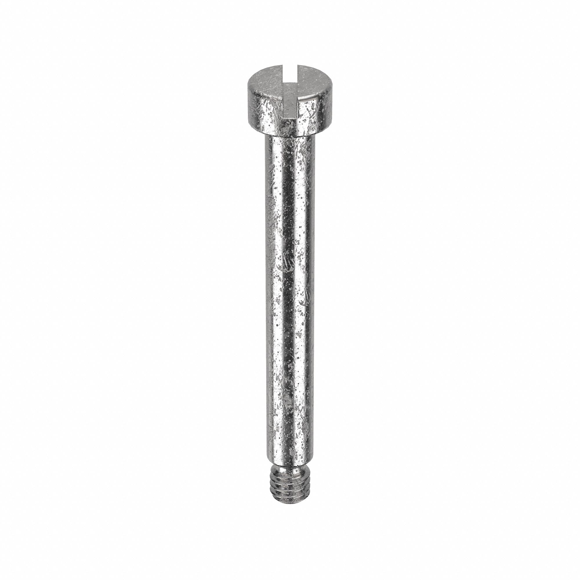 Shoulder Screw: Precision, 8-32 Thr Size, 3/16 in Thr Lg, 1 1/2 in Shoulder Lg, Std, Plain, 5 PK
