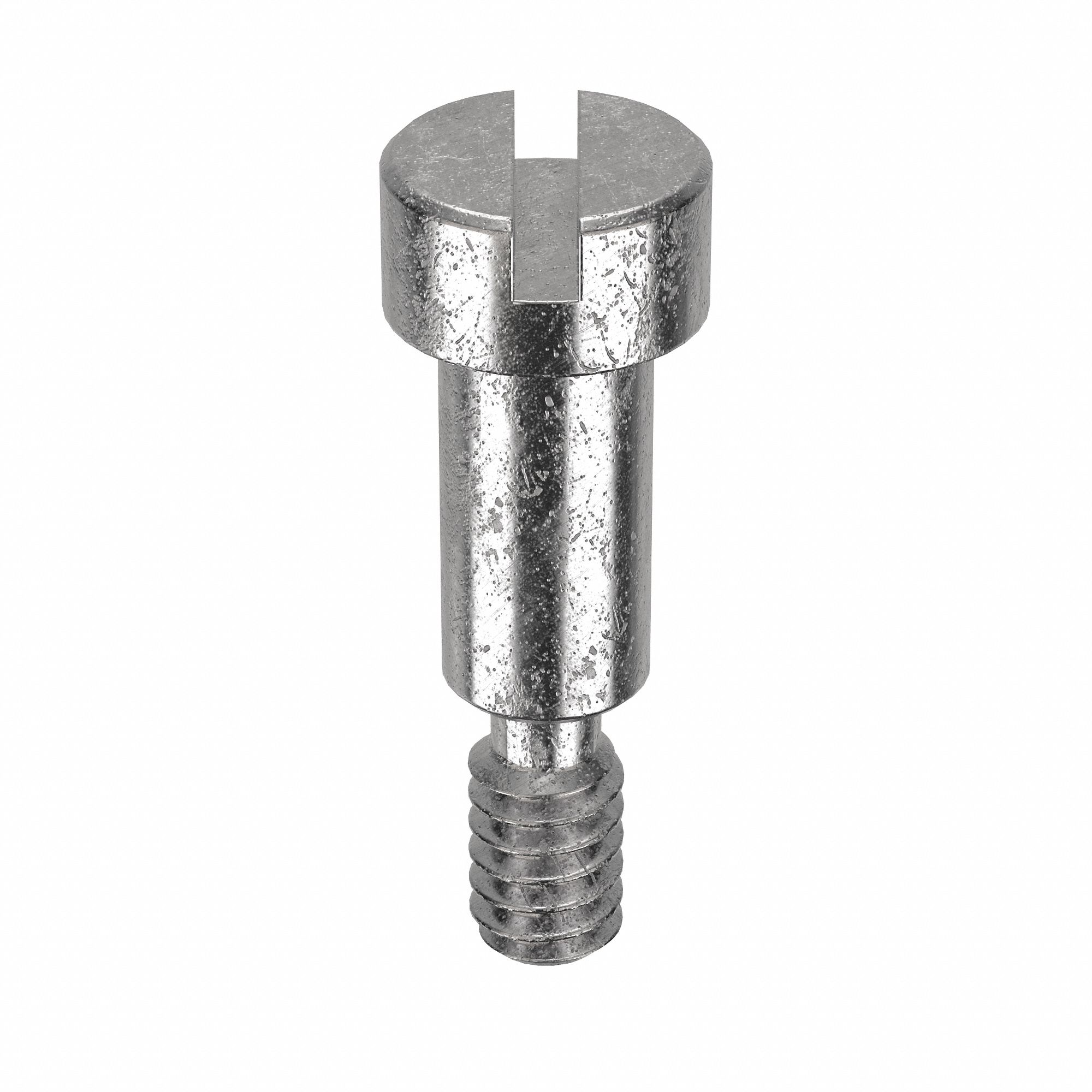 Shoulder Screw: Precision, 10-32 Thr Size, 1/4 in Thr Lg, 1/2 in Shoulder Lg, Std, Plain, 10 PK