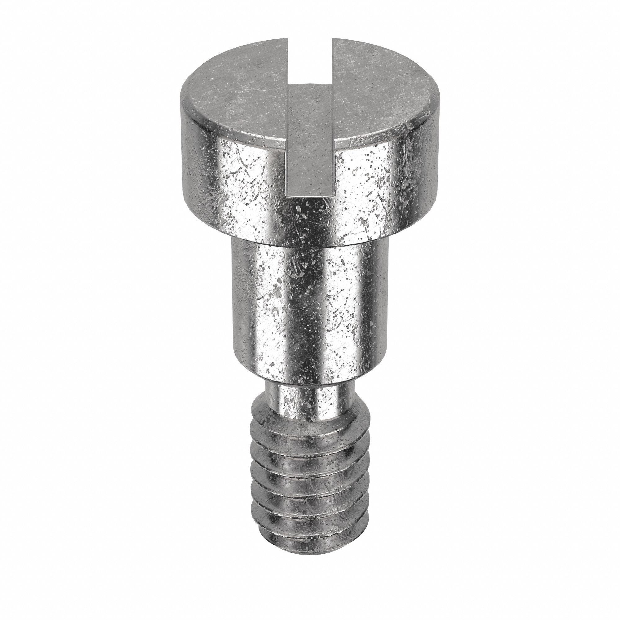 Shoulder Screw: Precision, 1/4-20 Thr Size, 7/16 in Thr Lg, 3/8 in Shoulder Lg, Std, Plain, 5 PK