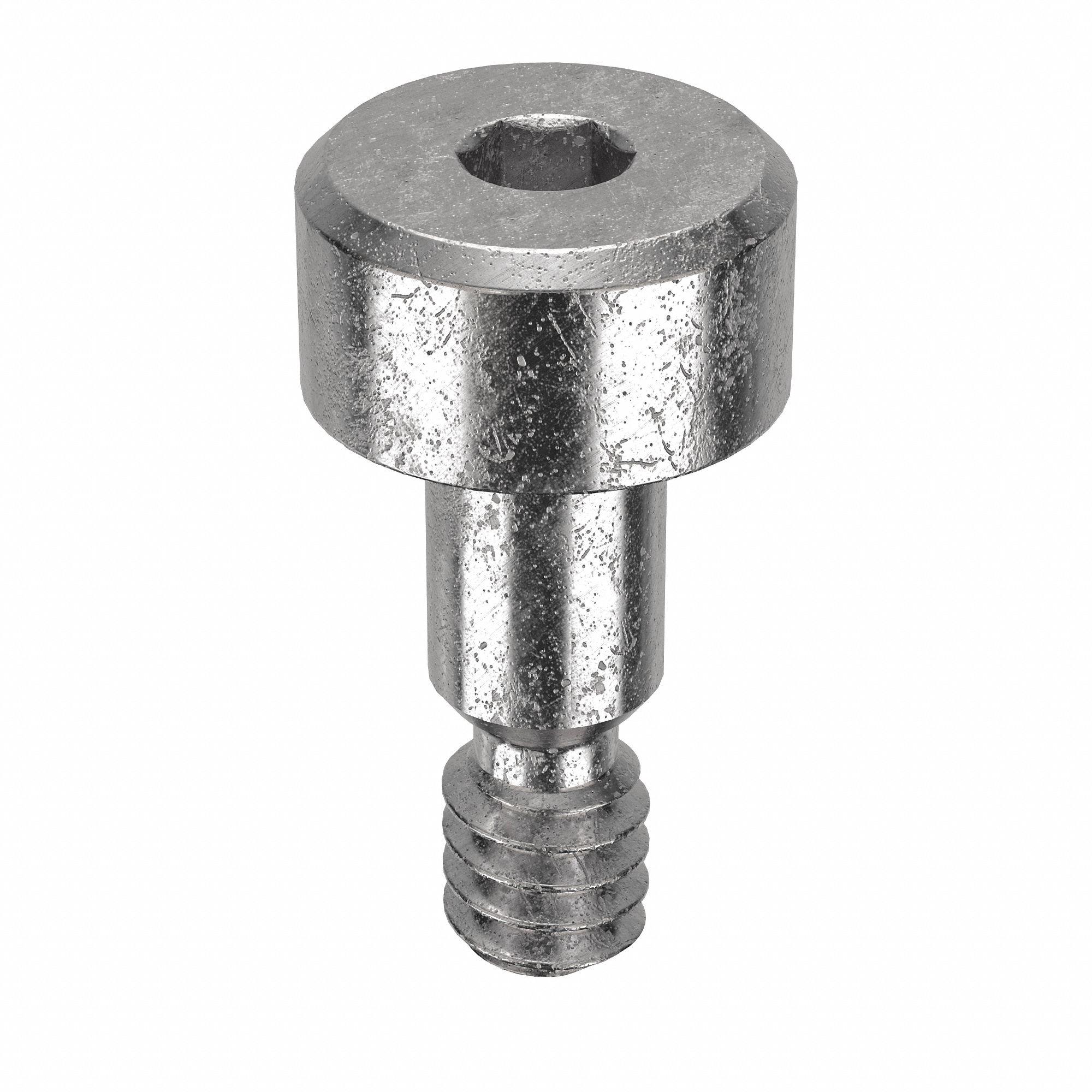 Shoulder Screw: Precision, 4-40 Thr Size, 5/32 in Thr Lg, 3/16 in Shoulder Lg, Std, Plain, 10 PK