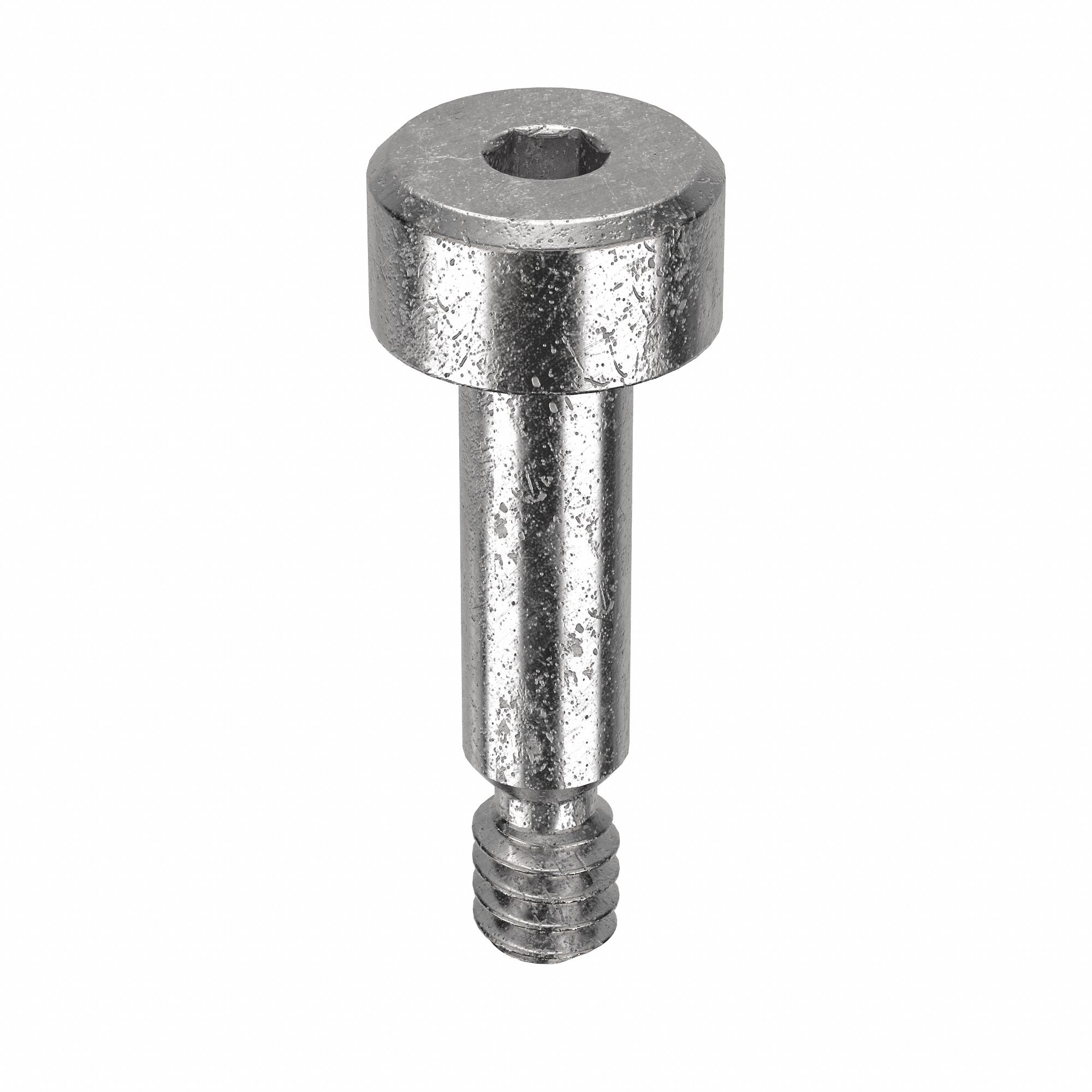 Shoulder Screw: Precision, 4-40 Thr Size, 5/32 in Thr Lg, 3/8 in Shoulder Lg, Std, Plain, 10 PK
