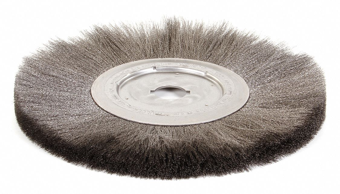 Crimped Wire Wheel Brush Arbor 12 In.