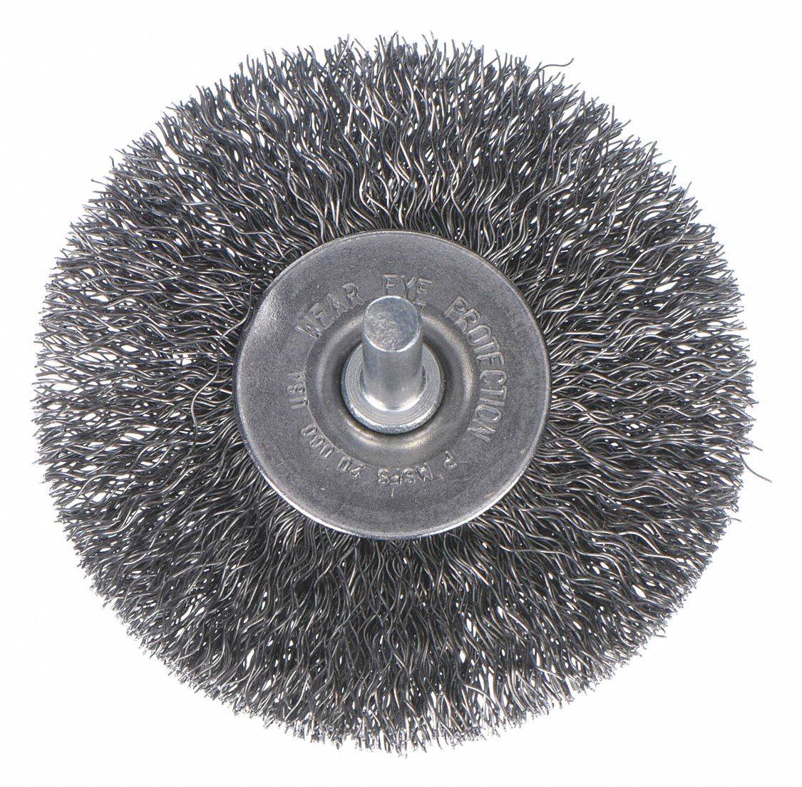 Weiler Crimped Steel 3 In Dia X 12 In Wd Wire Wheel Brush 6jxg493028 Grainger 4666