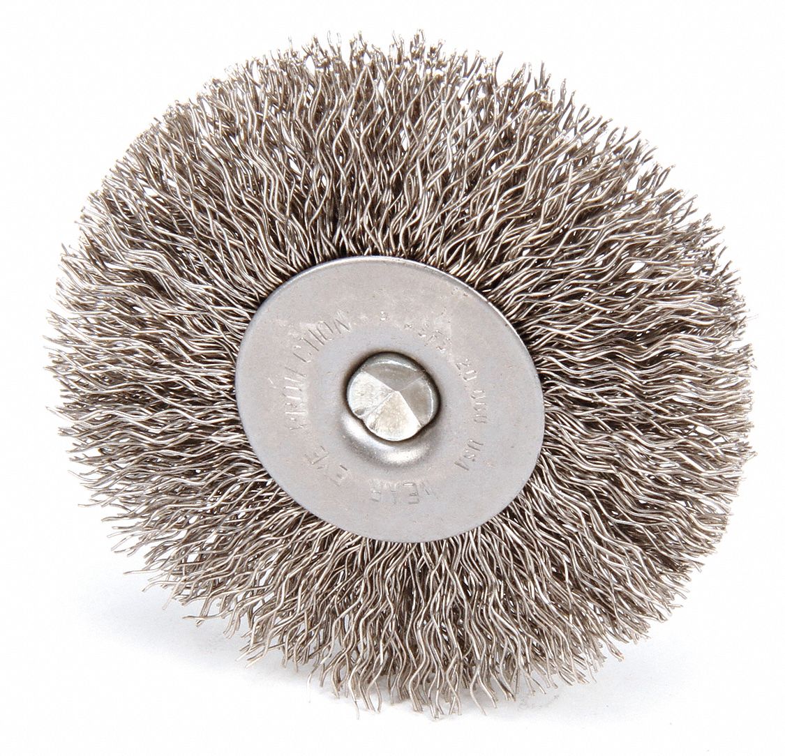 Radial Crimped Wire Wheel Brush Stem