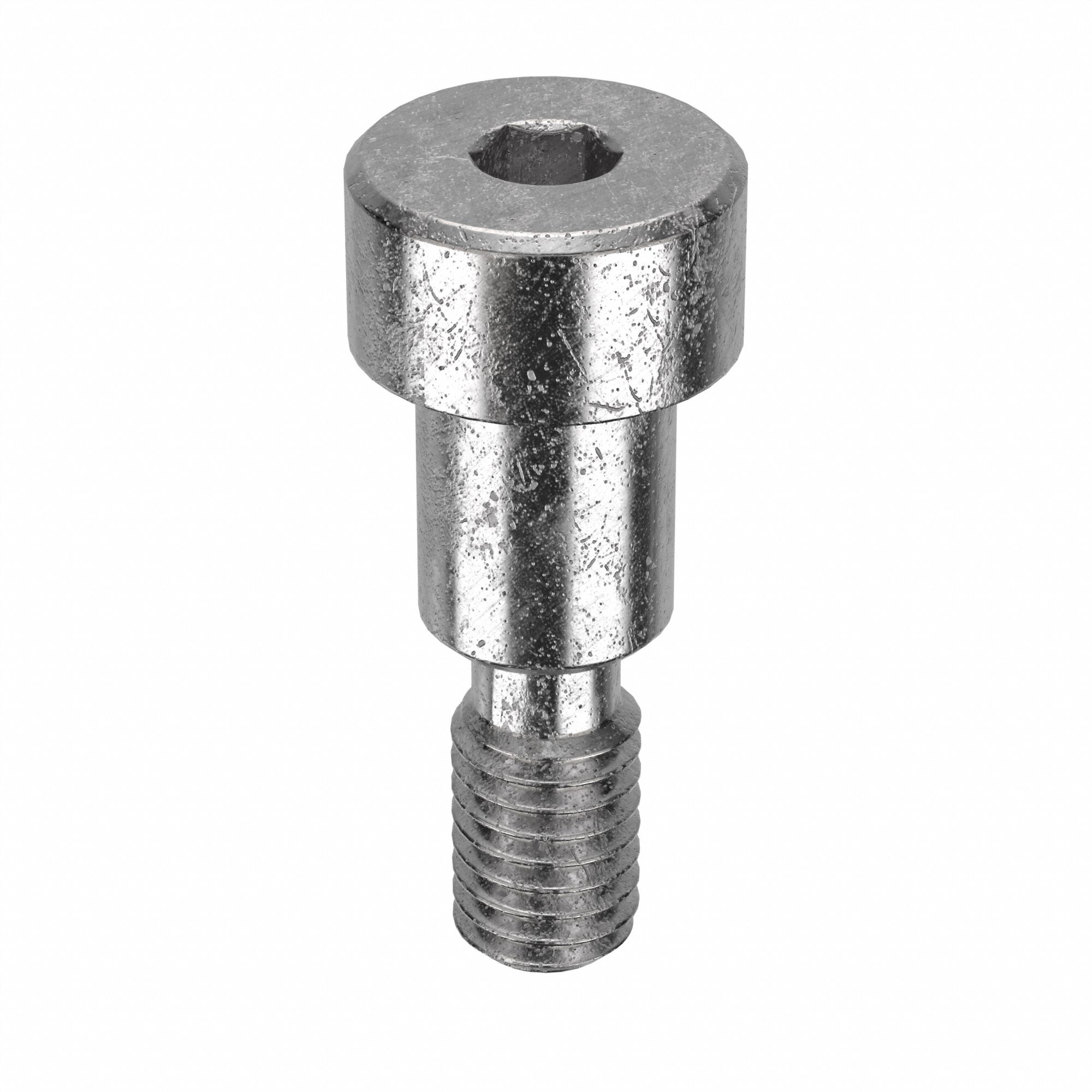 Shoulder Screw: Precision, #10-24 Thr Size, 1/4 in Thr Lg, 5/16 in Shoulder Lg, Std, Plain, 5 PK