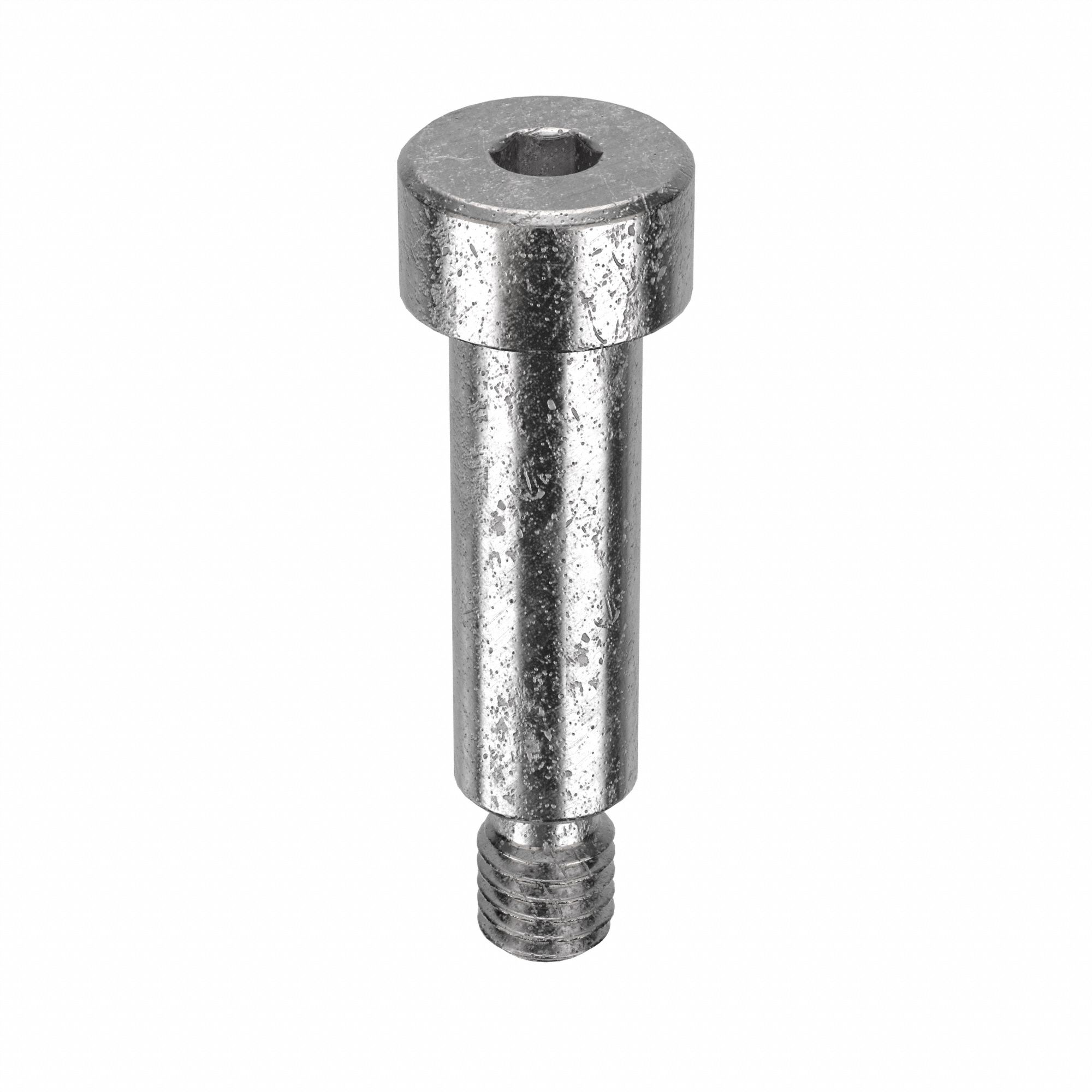 Shoulder Screw: Precision, 10-32 Thr Size, 1/4 in Thr Lg, 3/4 in Shoulder Lg, Std, Plain, 5 PK