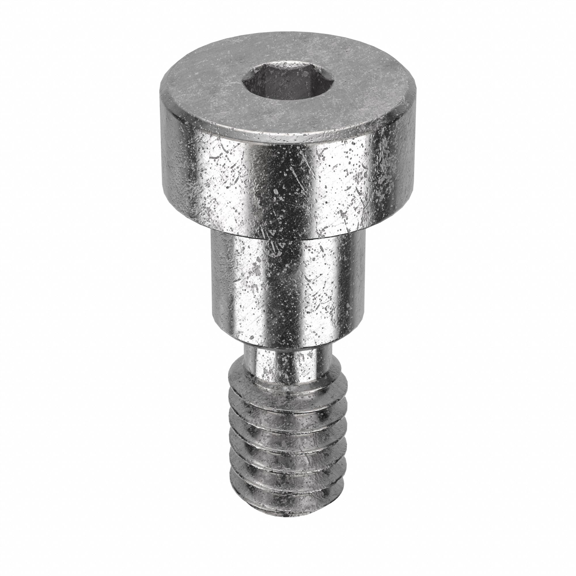 Shoulder Screw: Precision, 1/4-20 Thr Size, 7/16 in Thr Lg, 5/16 in Shoulder Lg, Std, Plain, 5 PK