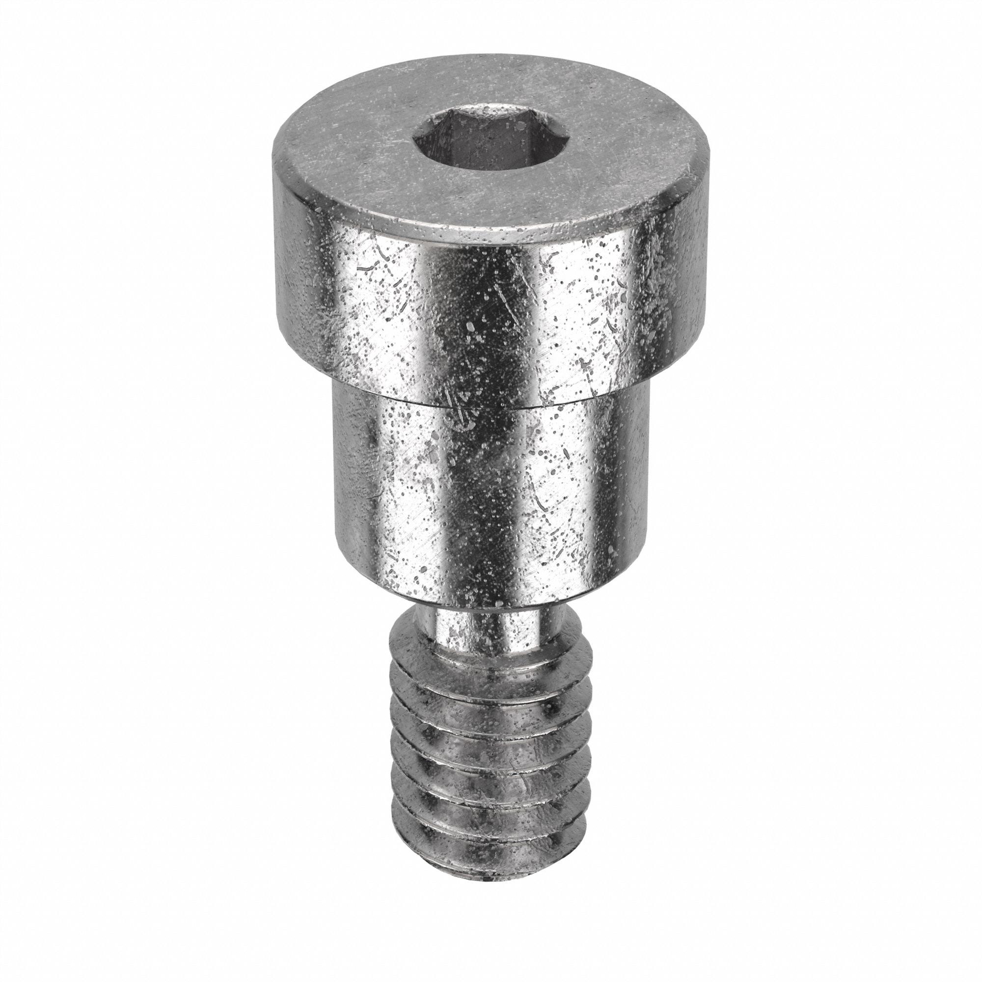 Shoulder Screw: Precision, 1/4-20 Thr Size, 7/16 in Thr Lg, 5/16 in Shoulder Lg, Std, Plain, 5 PK