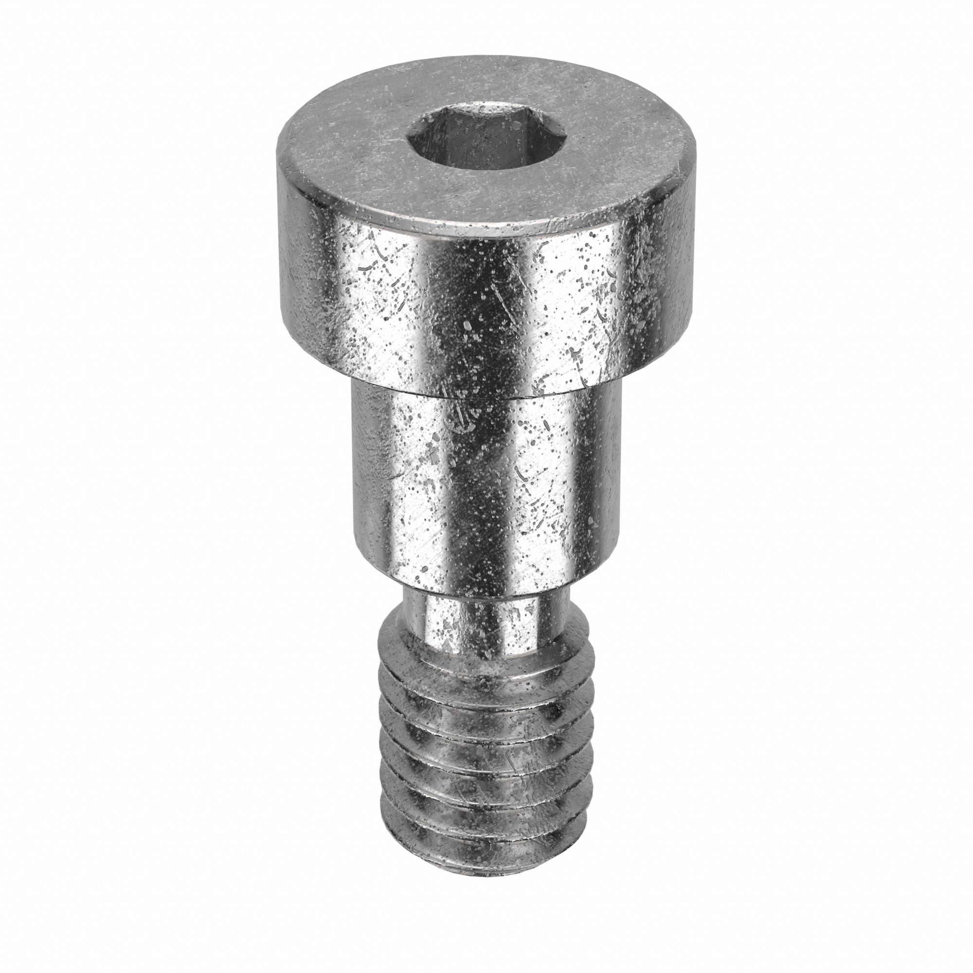 Shoulder Screw: Precision, 5/16"-18 Thr Size, 1/2 in Thr Lg, 3/8 in Shoulder Lg, Std, Plain, 5 PK