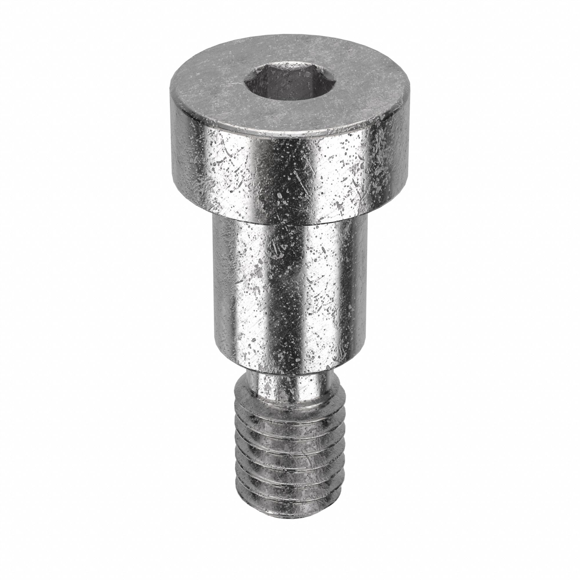 Shoulder Screw: Precision, 3/8"-16 Thr Size, 5/8 in Thr Lg, 5/8 in Shoulder Lg, Std, Plain, 5 PK