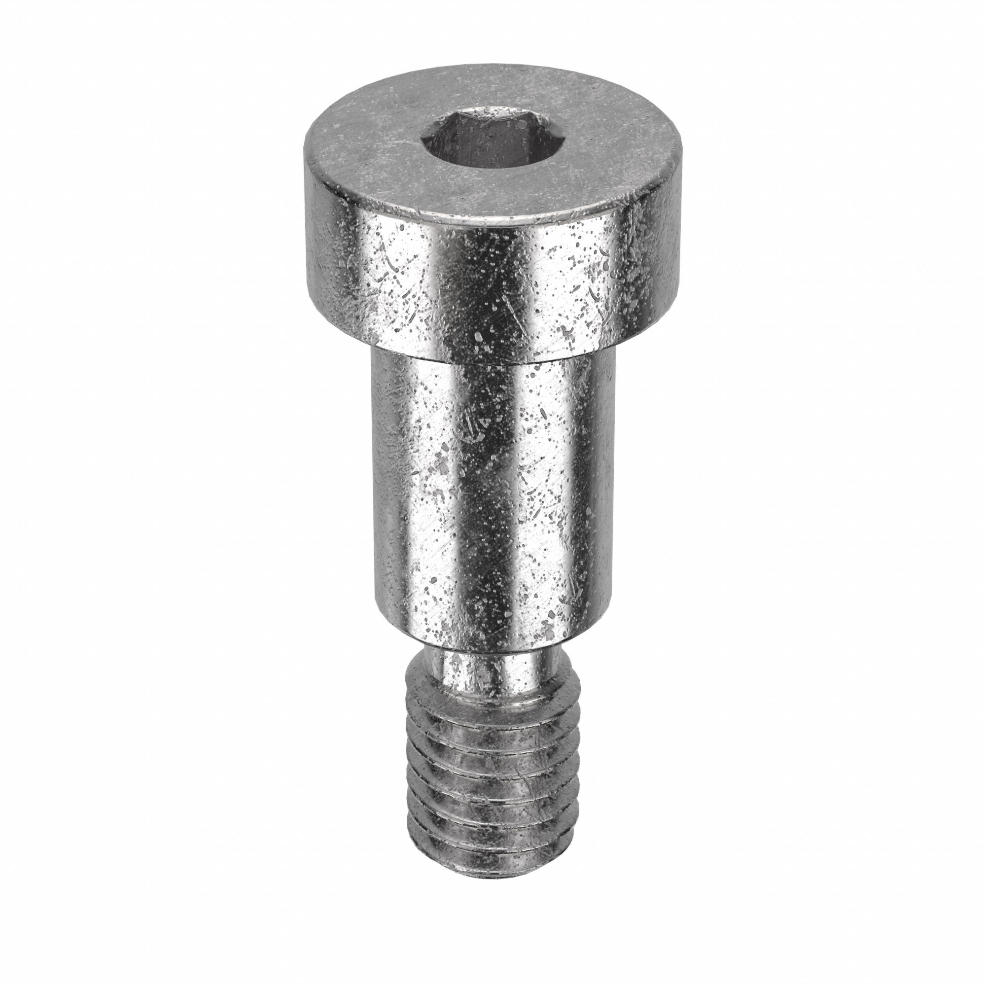 Shoulder Screw: Precision, 3/8"-16 Thr Size, 5/8 in Thr Lg, 3/4 in Shoulder Lg, Std, Plain, 5 PK
