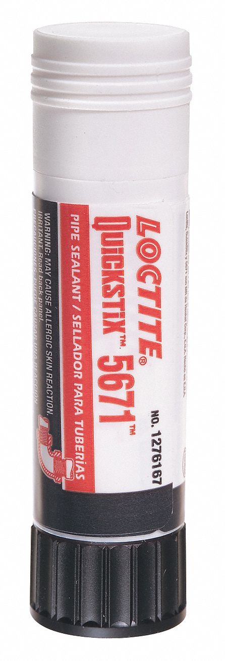 LOCTITE 19g Stick Pipe Thread Sealant with 10,000 psi, Off-White ...