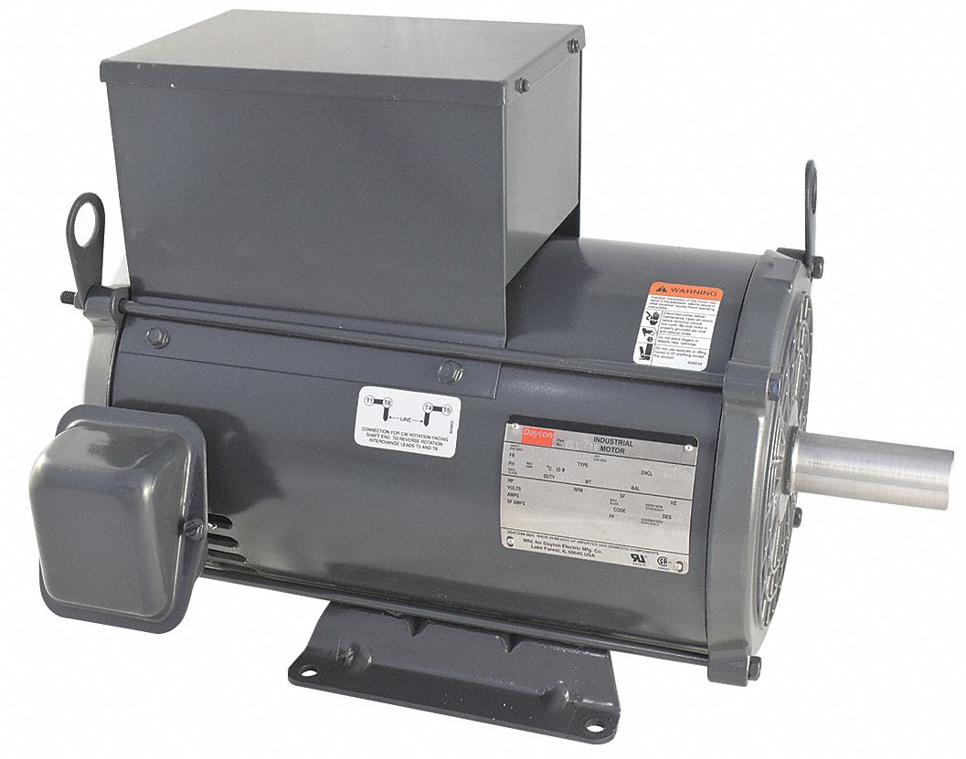 GENERAL PURPOSE MOTOR, OPEN DRIPPROOF, RIGID BASE MOUNT, 10 HP, 1,740 NAMEPLATE RPM, 230 V AC