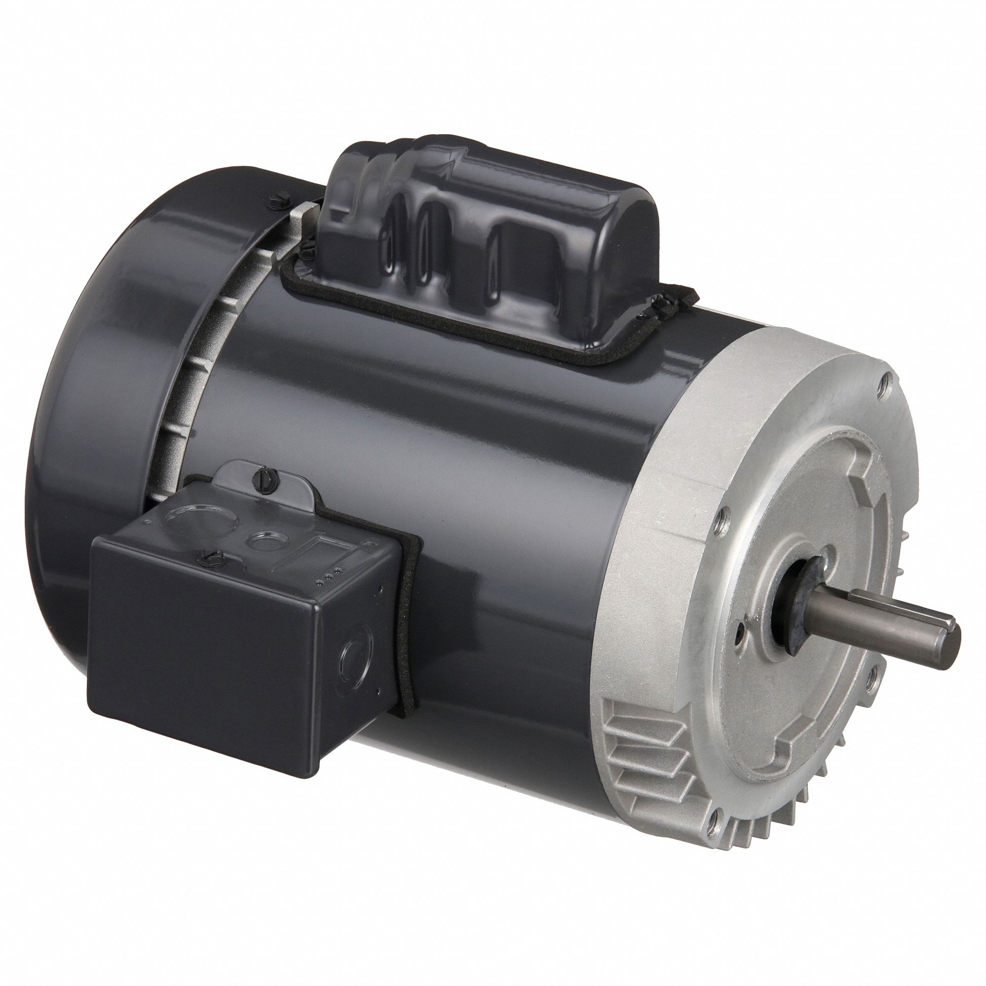 General Purpose Motor: Single Phase, 1/2 hp, 115/208-230V AC, 56C Frame Size, 3, 450 RPM, Auto