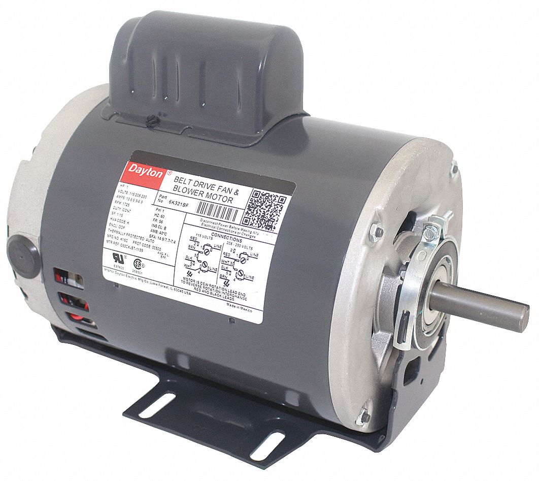 Dayton 1 150 Hp C Frame Motor Shaded Pole 3000 Rpm 115 Voltage Frame Non Standard 4m070 4m070e Grainger