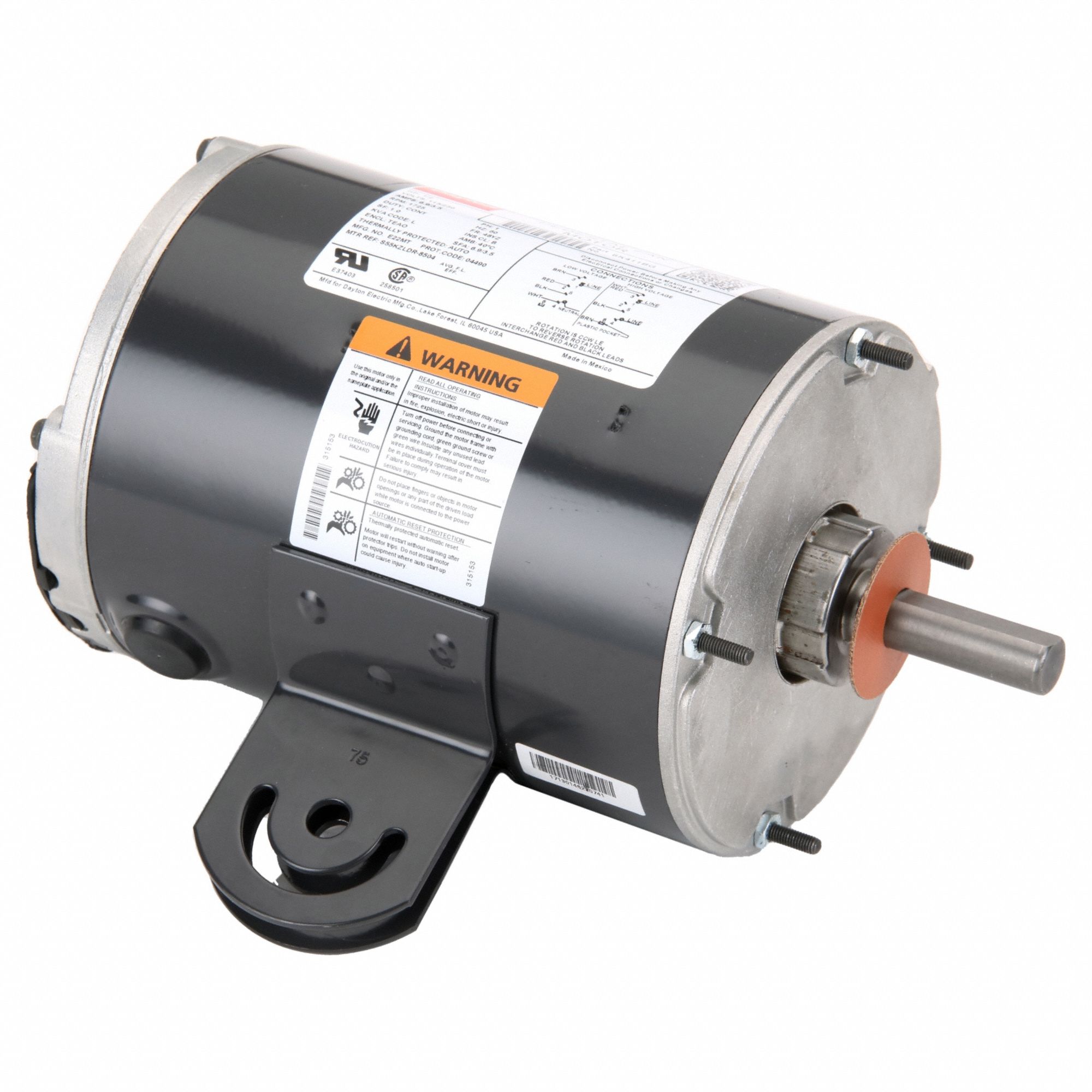 MOTOR,1/2 HP,YOKE